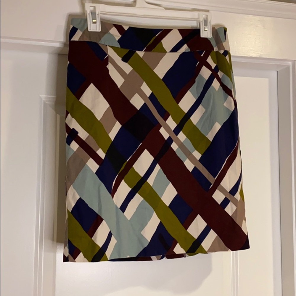 Pattern Pencil Skirt